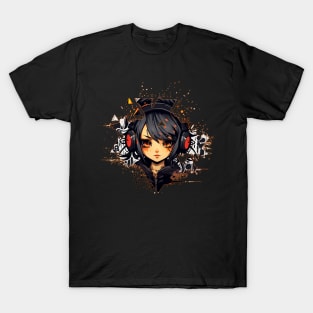 Halloween Gamer Girl T-Shirt